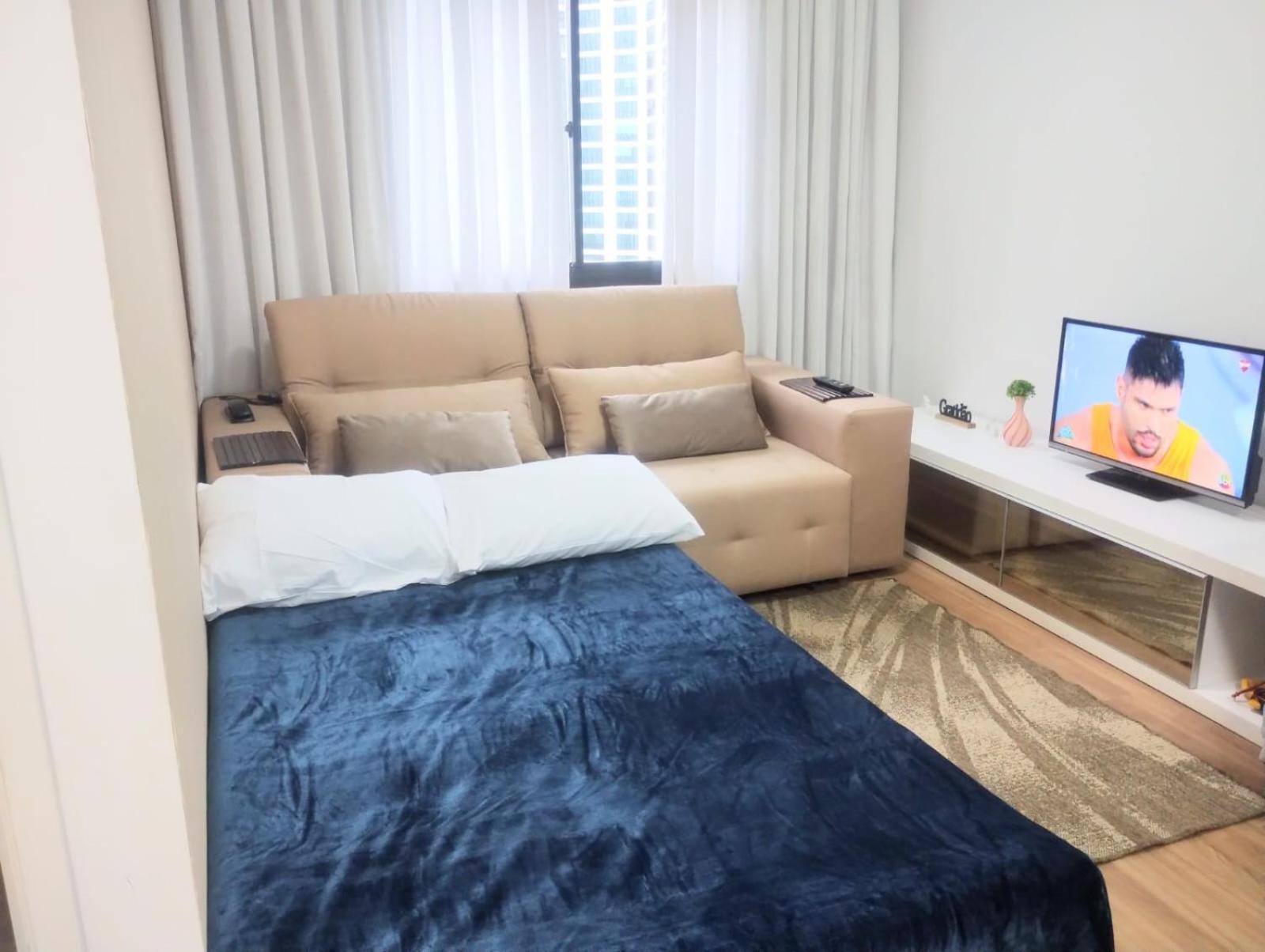 סאו פאולו Hotel Em Moema - Flat Executivo Prox Ao Aeroporto E Shopping Ibirapuera מראה חיצוני תמונה